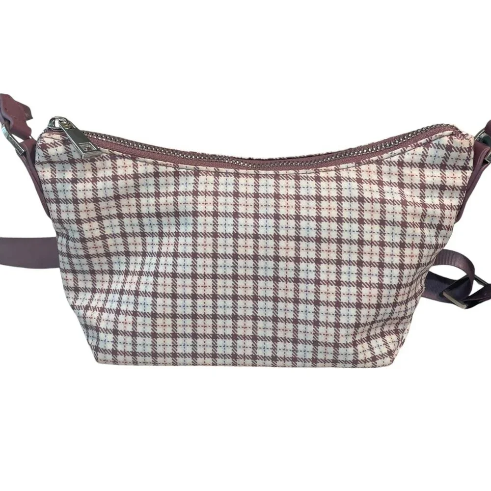 A New Day Plaid Crossbody Bag Stylish Everyday Casual Wear Retro‎ Chic Stylish
